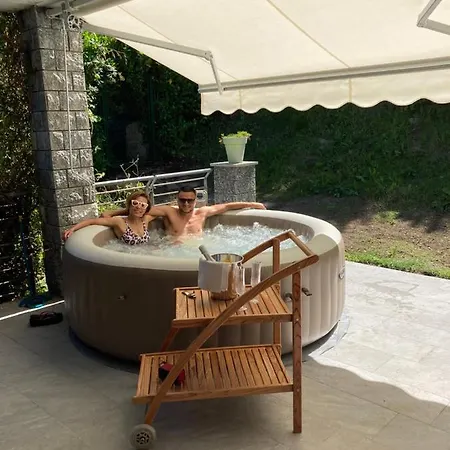 Holiday home Armonie Del - Lakeview Retreat With Private Garden, Pool & Jacuzzi Baveno