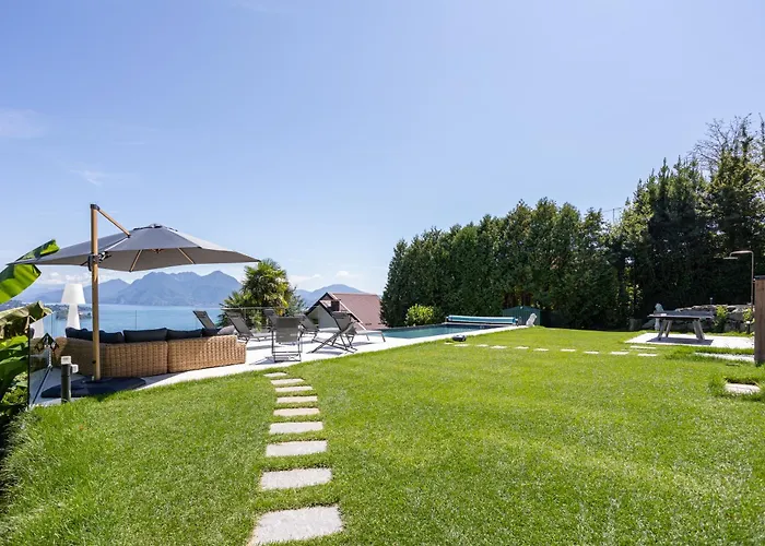 Feriehus Relaxing Oasis With Private Pool & View Baveno